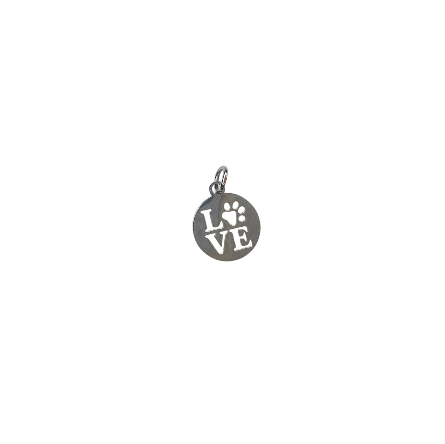 SILVER LOVE CHARM