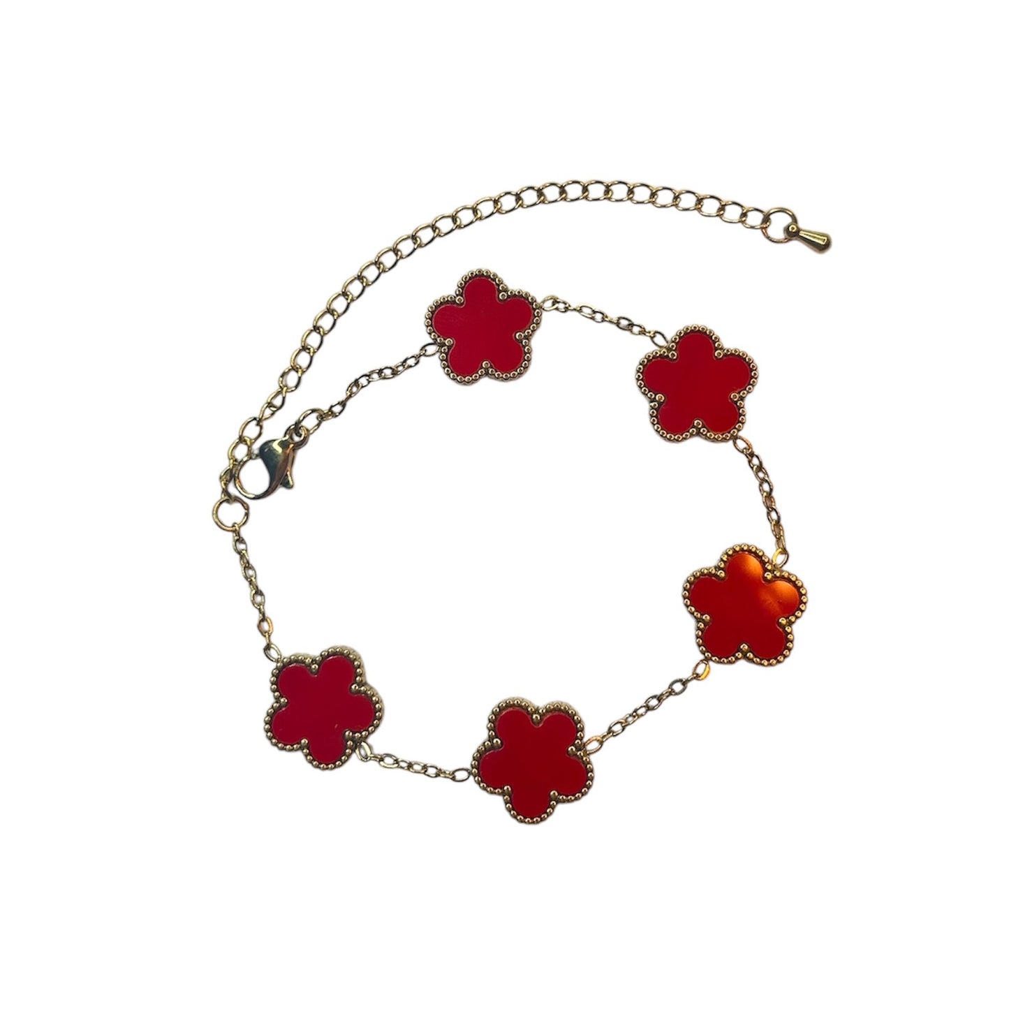 RED TRÉBOL BRACELET