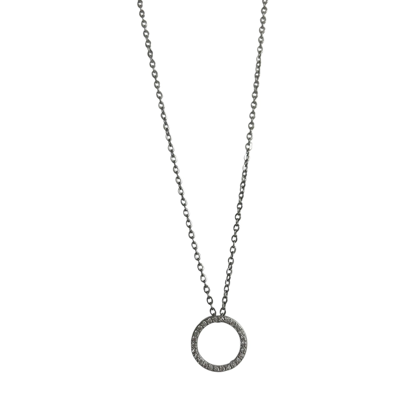 SILVER CIRCLE CHAIN