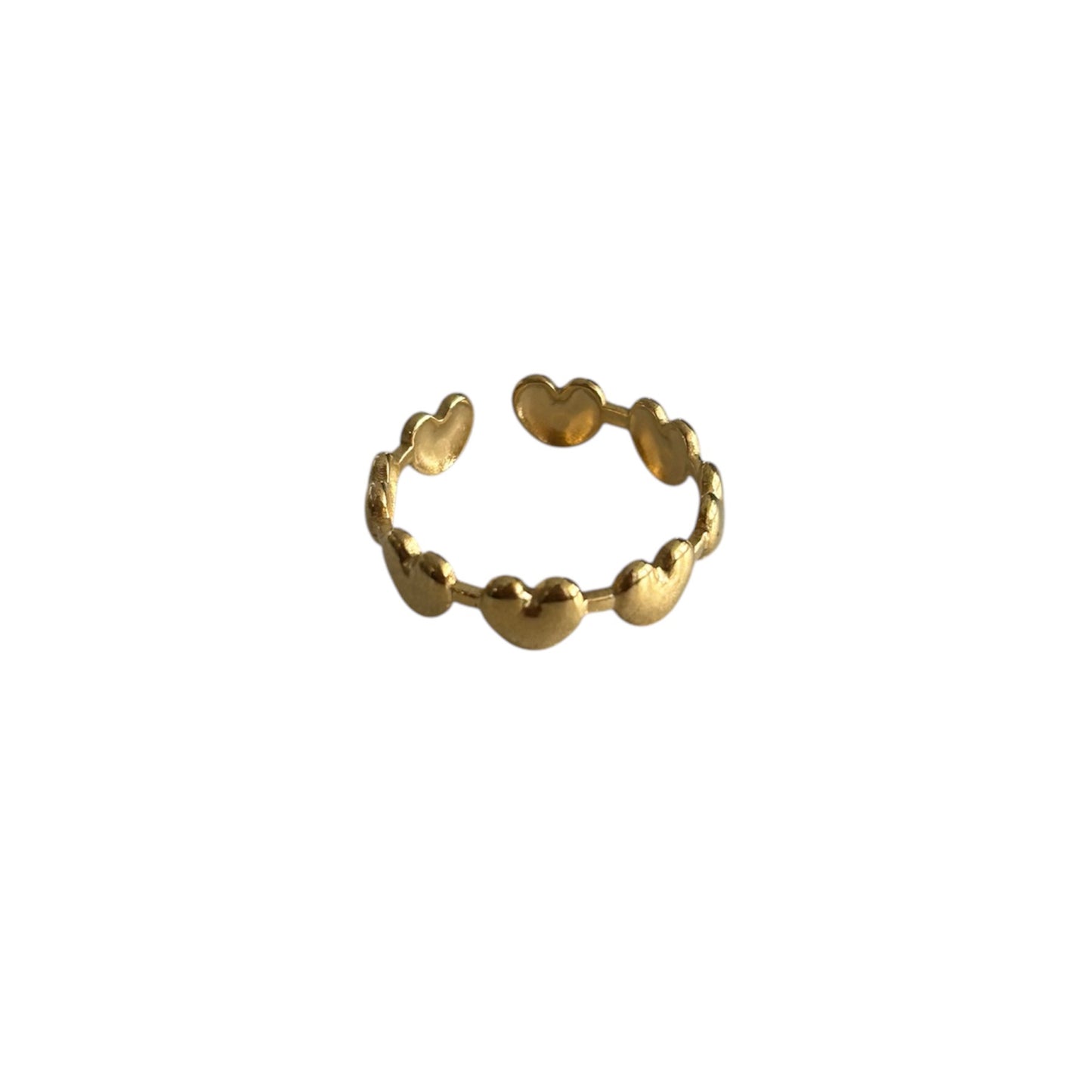 FUSCIA HAPPY FACE RING