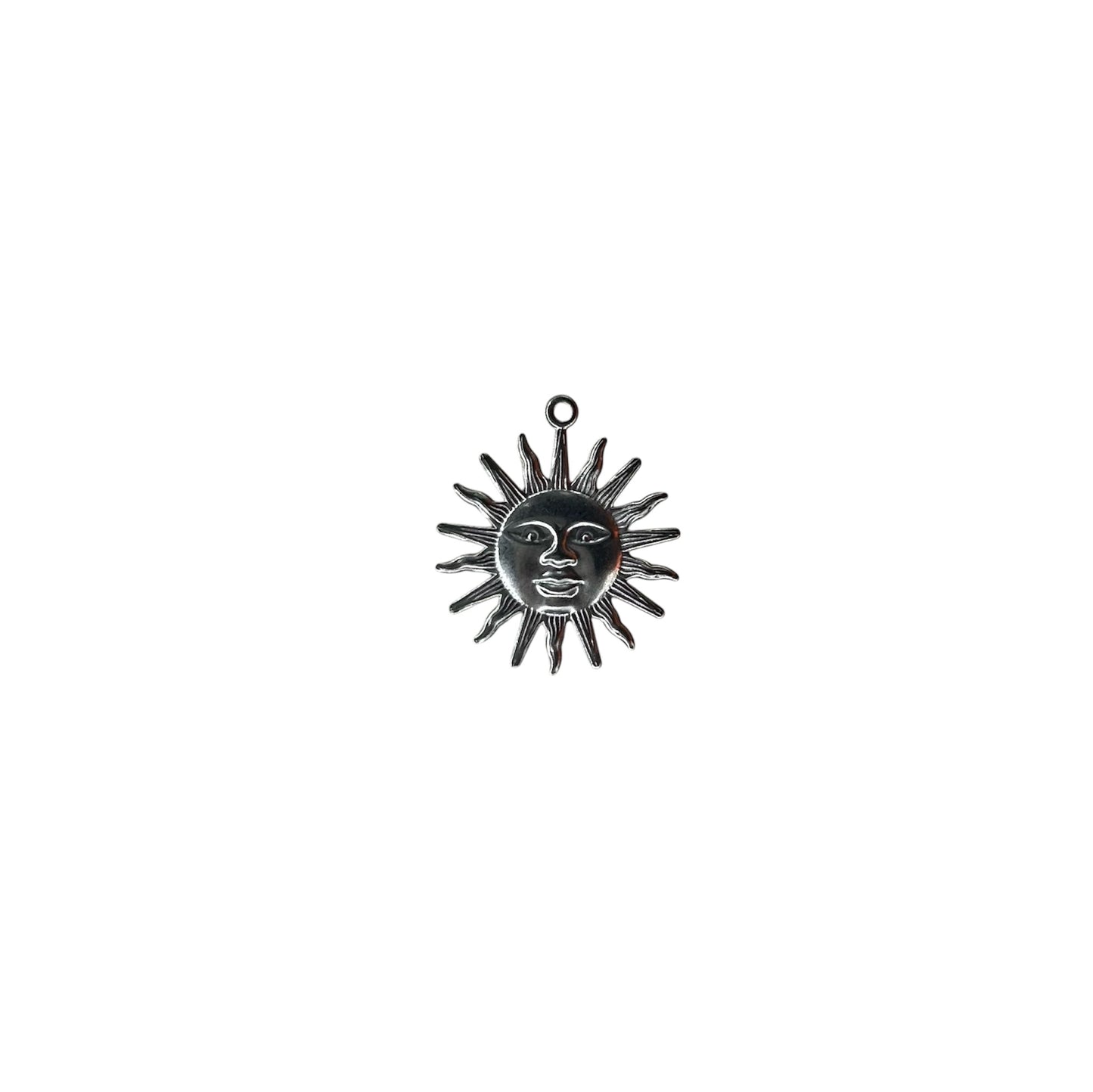 SILVER SOL CHARM