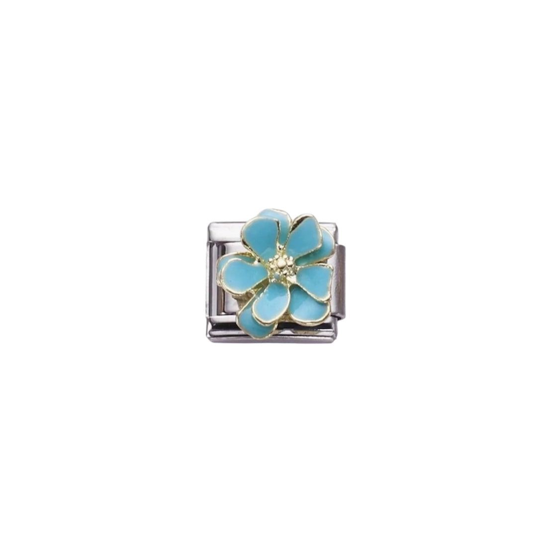 BLUE FLOWER CHARM