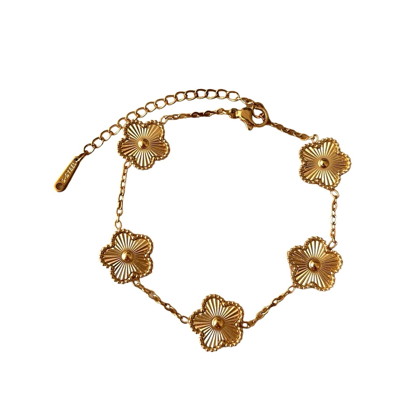 GOLD TREBOL BRACELET