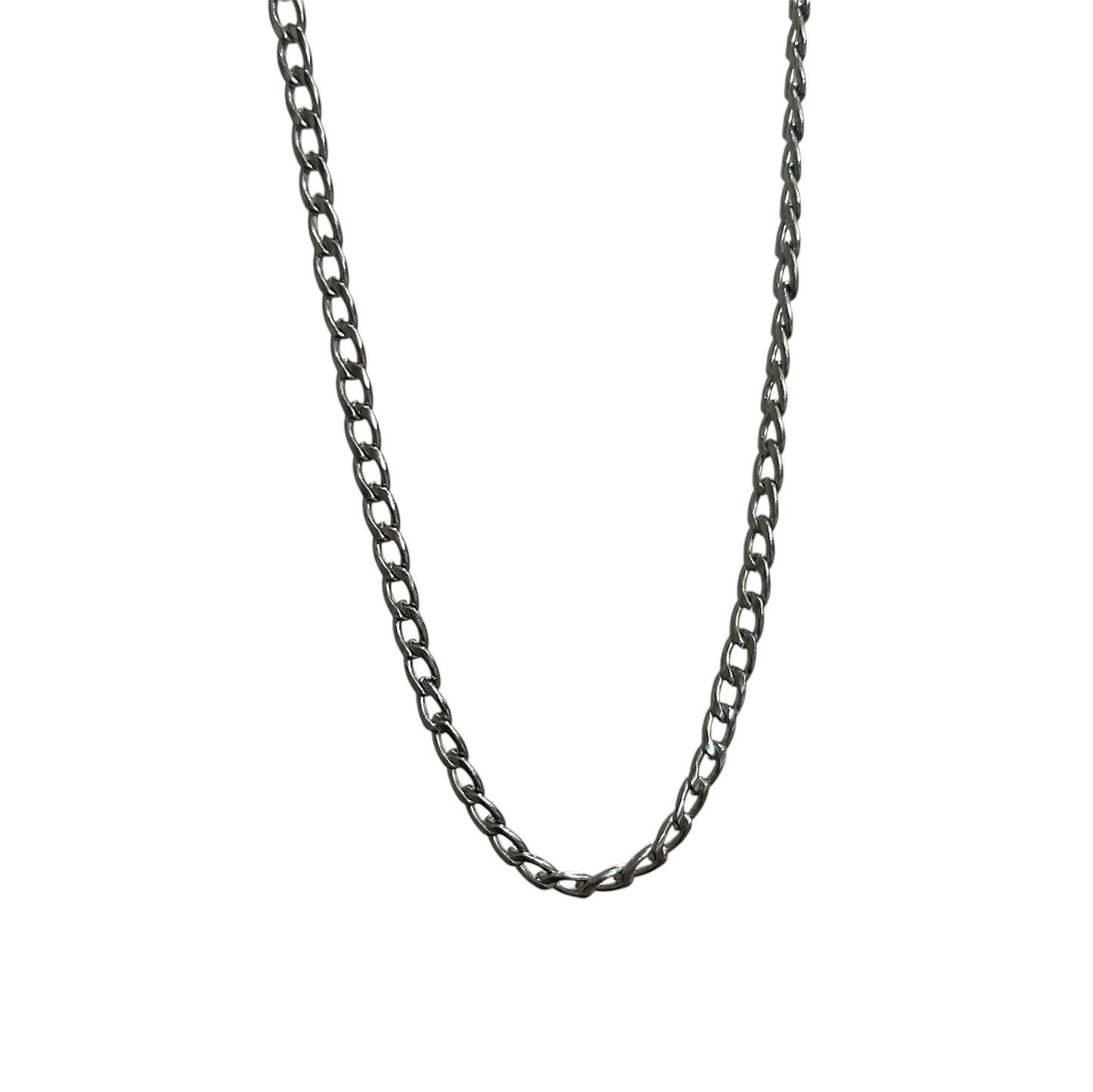 SILVER CUBAN CHAIN