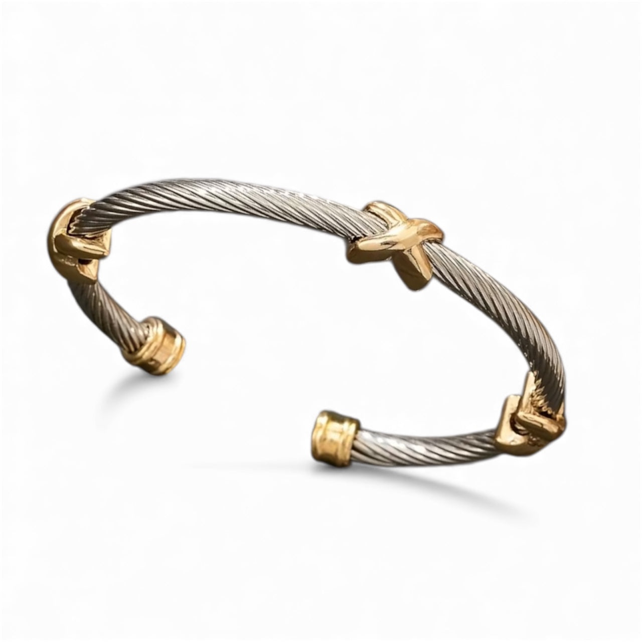 TWO TONES BANGLE (3)