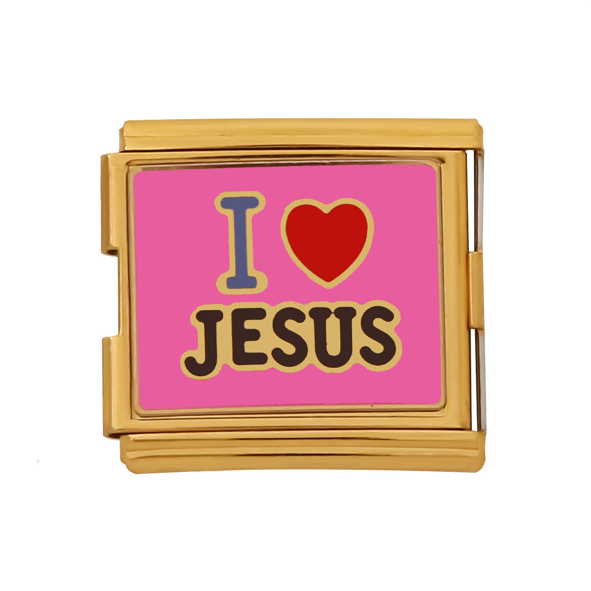 I LOVE JESUS CHARM